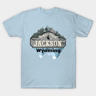 The Jackson Hole Exclusive Wyoming Snow Lovers T-Shirt